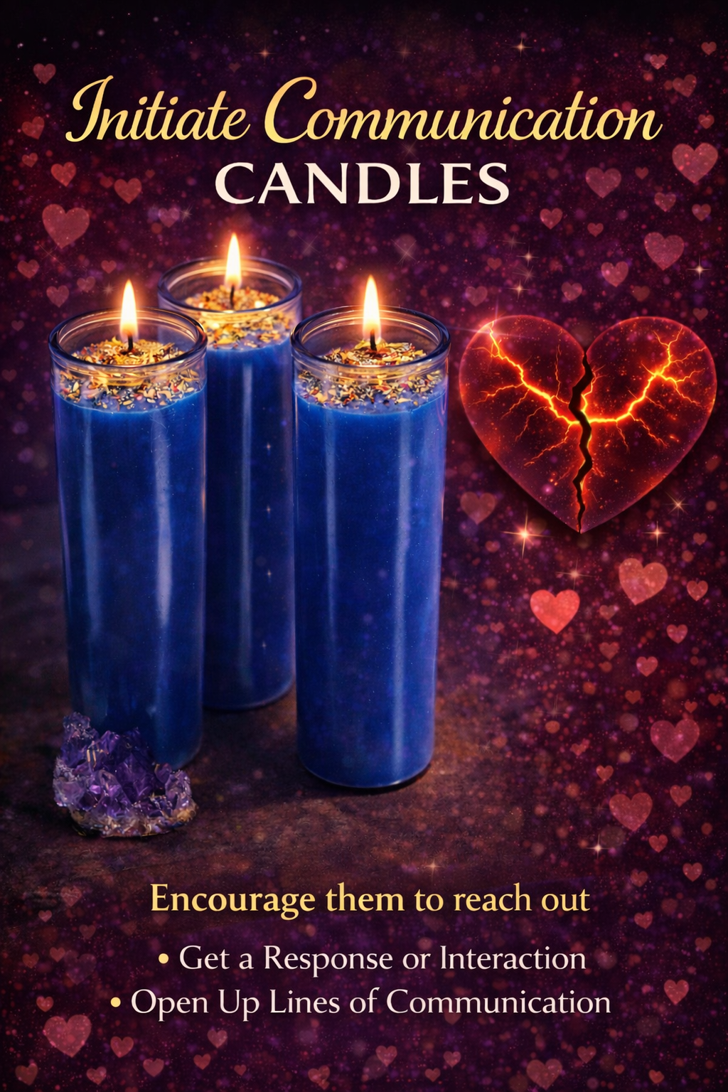 Initiate communication candle