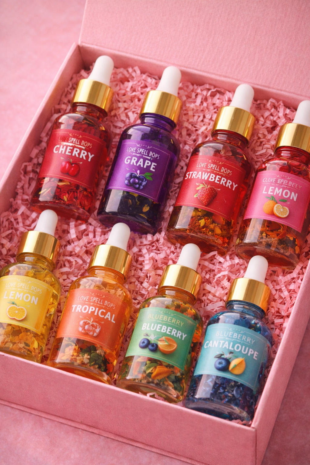 Love spell oil drops